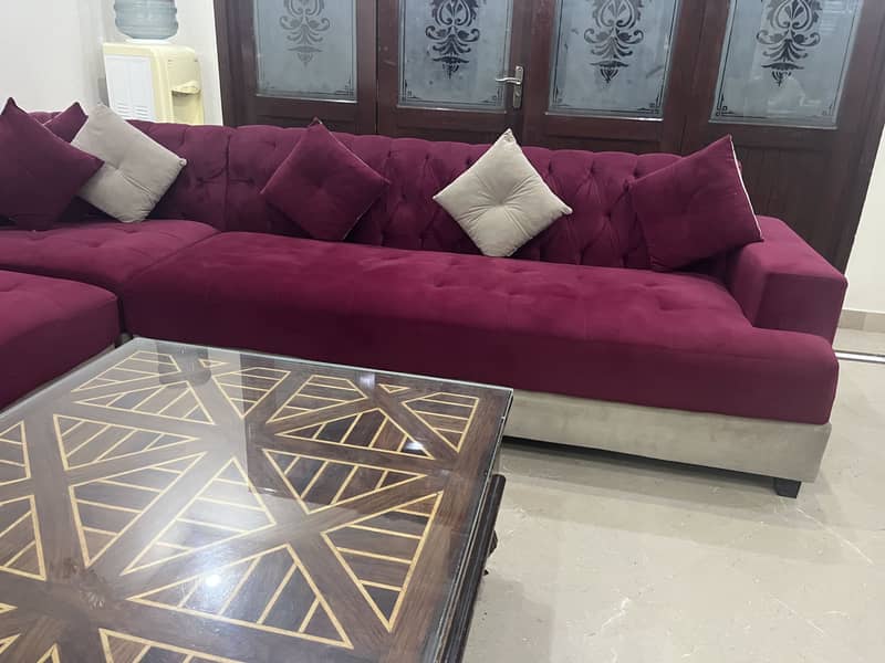 L-shaped sofa set 2