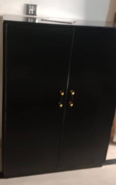 wood wardrobe