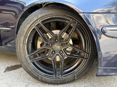 Rims with tyres