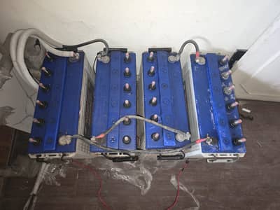4 x solar batteries