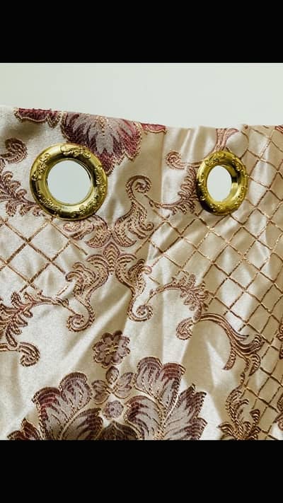 New Curtain **3piece velvet **4 piece silk jaquard**Gulistan Johar Khi