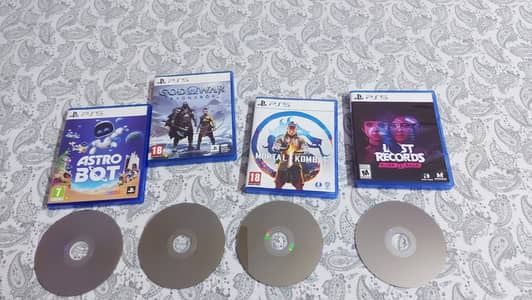 PS5 games in excellent condition