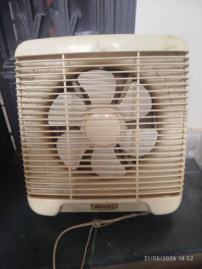Royal Exhaust fan 15" Frame Square Shaped Used Working