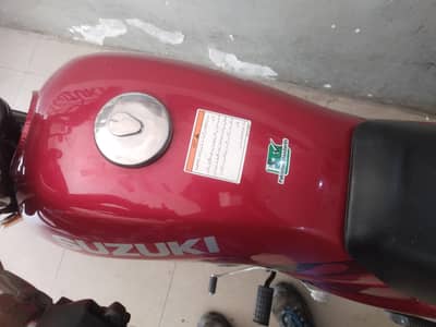 SUZUKI GD110S COLOR RED MODEL 2024. GRANTEE NONE ACCIDENT NONE DAMGE