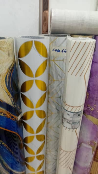 fabric sheet , wallpaper , fomic sheet , Flex , pu stone , wall panel