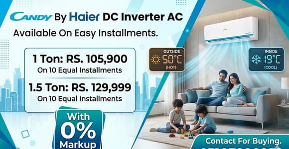 Haier Candy Ac Inverter Available On Installment
