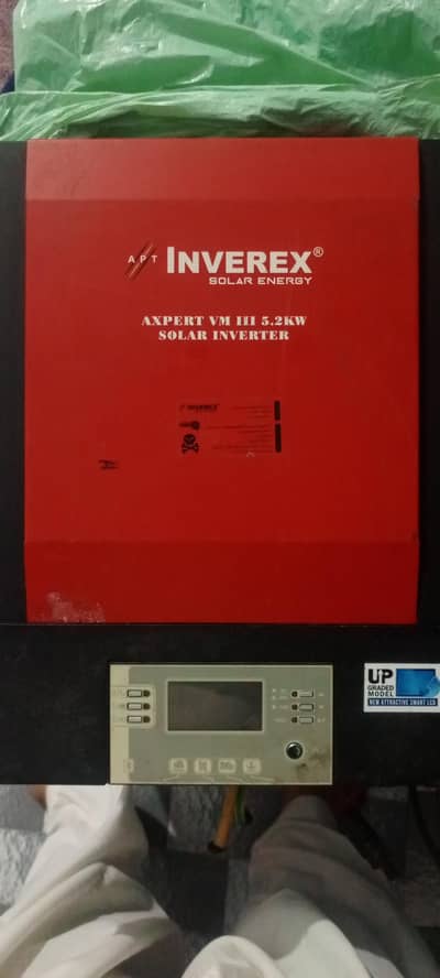 5KV inverter used – good condition | factory load easily handles
