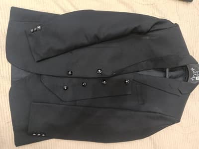 3 Piece Black Pent Coat ||  34 Waist || Just used 3 times