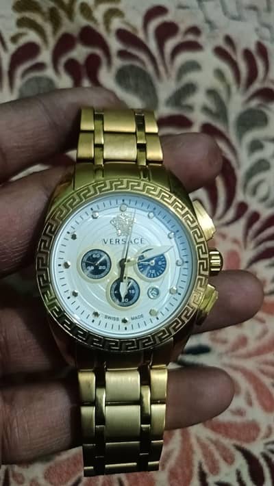 versace swiss made watch
