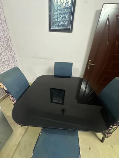 Dining Table Set 4 Chairs
