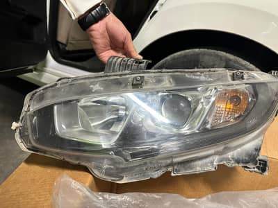 Ciivic X front and back lights