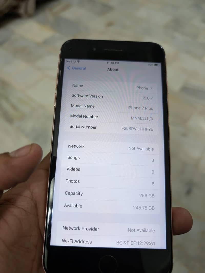 iPhone 7 Plus 256 gb 4