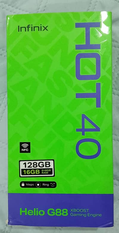 Infinix Hot 40 with 10/10 Mint Condition