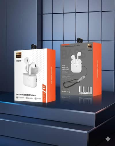 Hi-Res Audio Pro100 TWS Wireless Earbuds - Bluetooth Earphones
