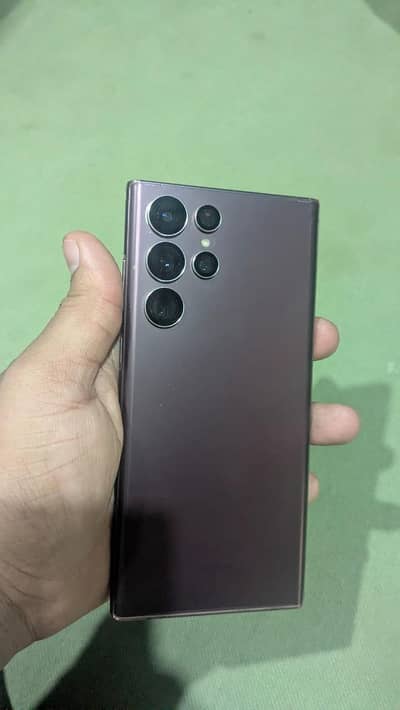 Samsung Mobile S22 Ultra 12/512 urgent sale
