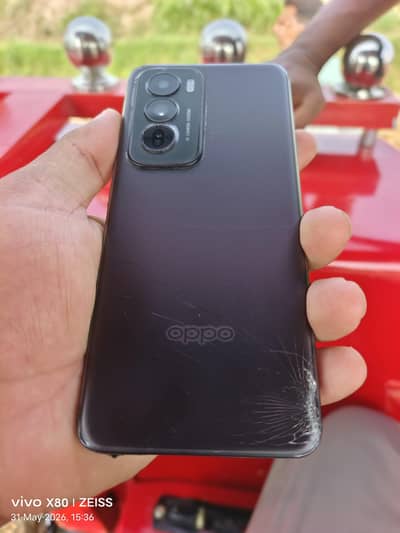 oppo Reno 12 5g  12/512 gb back Barack Mobile Number 03116475144