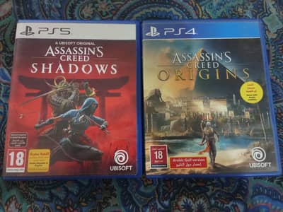 Assassin's Creed shadows & origins for sale or exchange