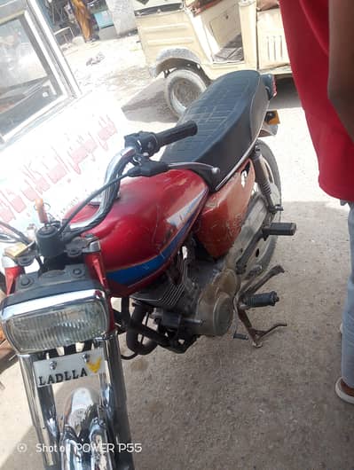 CG125 Honda red color