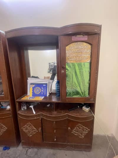 dressing table and Crockery cabinet