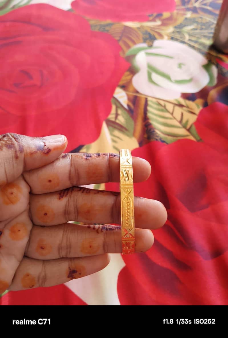 Gold k karray (Bangle) 0
