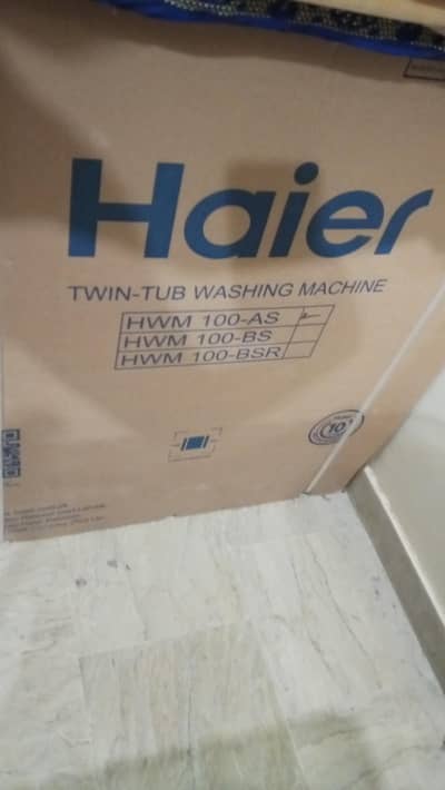 Haier washing machine