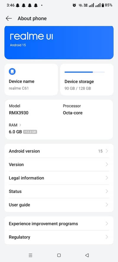 Realme C61 6/128