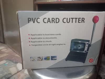 PVC card cutter | PVC cutter machine