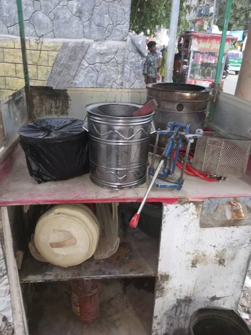 fries stall complete setup 2