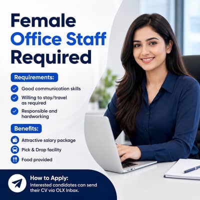 Female staff lahore jobs