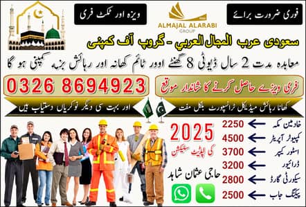 Driver jobs , Rider Jobs , Company Work permit Visa , Jobs in saudia
