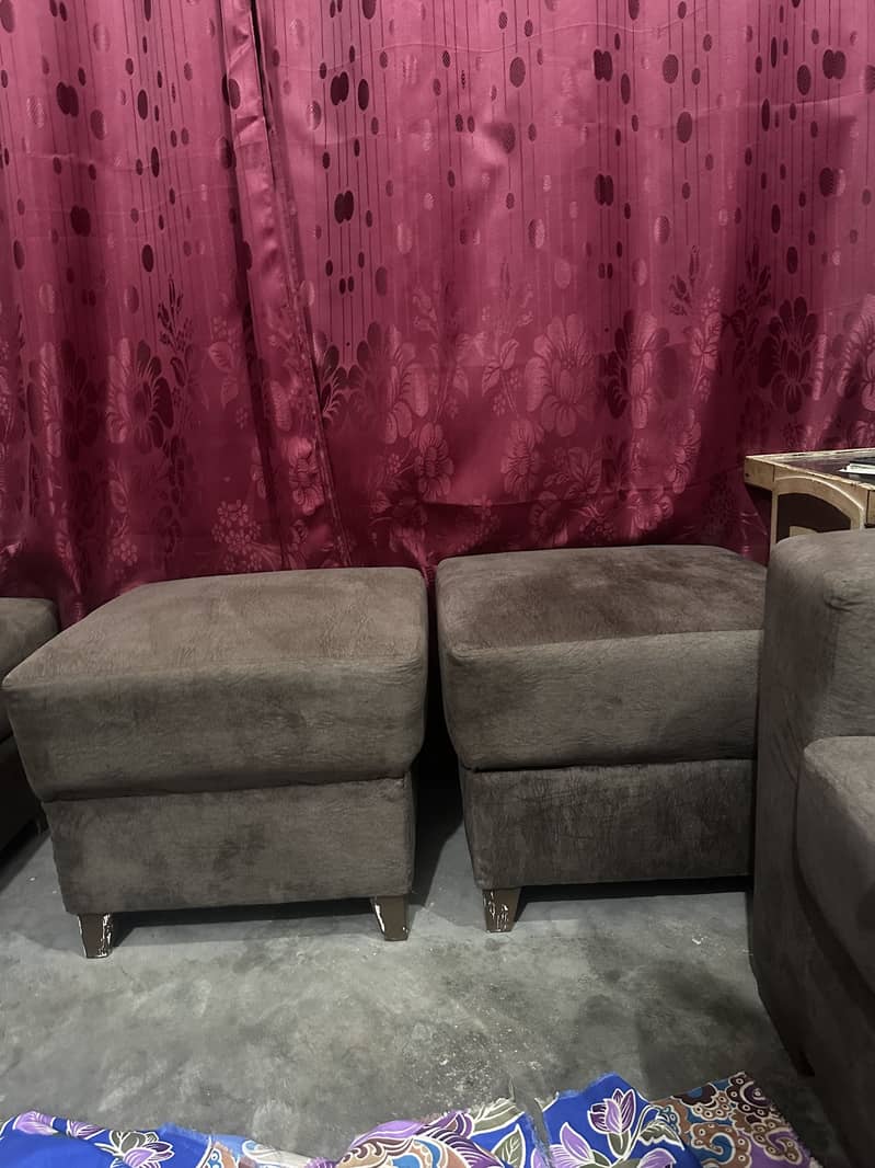 L shape sofa set 1