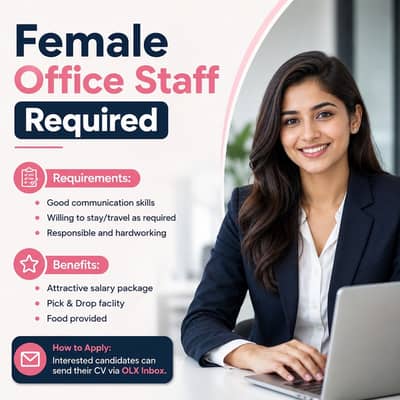 Female freshers job