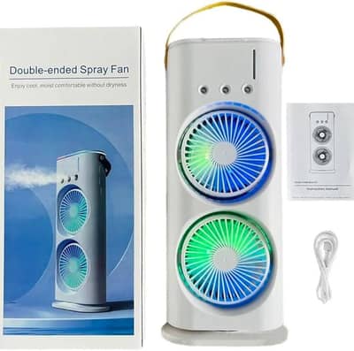 mini double headmist fan