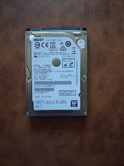 HGST hard drive