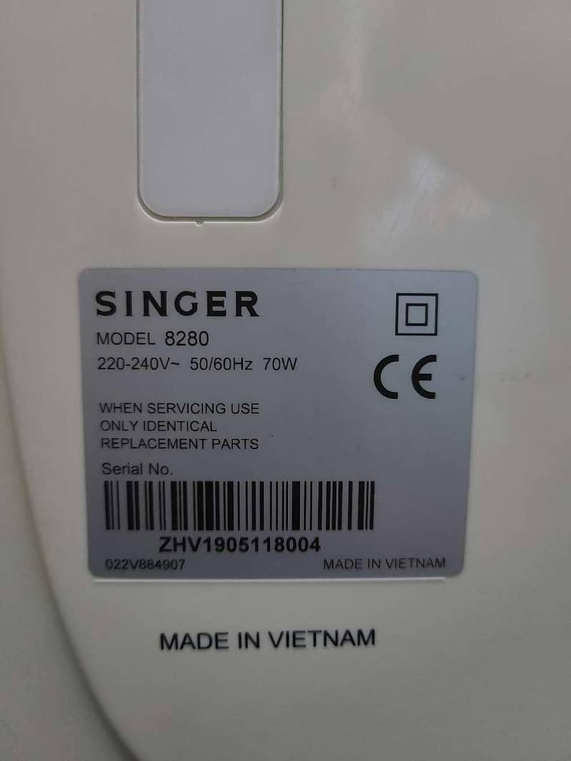 Singer sewing machine 1
