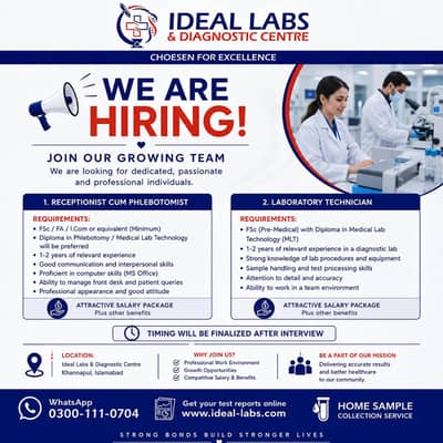 Staff Required