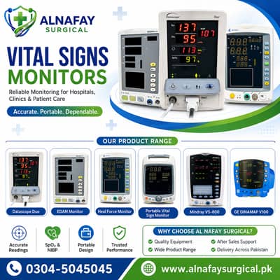 Vital Signs Monitor Patient Monitor for Sale in Pakistan