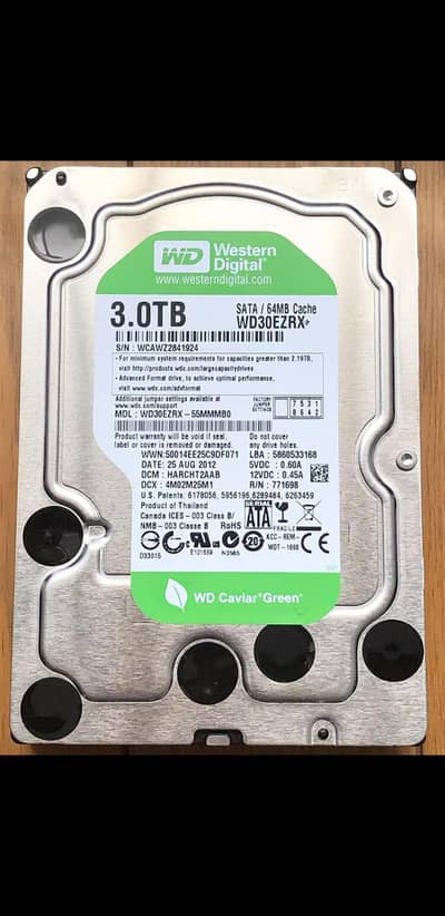 WD 3tb Hard drive