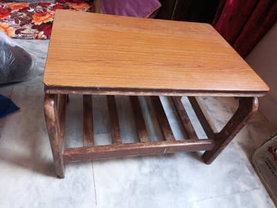 small side table old wooden