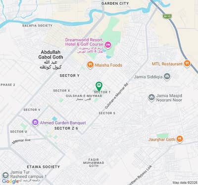 266 Square Yards Residential Plot available for sale in Gulshan-e-Maymar - Sector T if you hurry