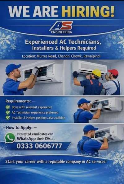 AC Technician trained
