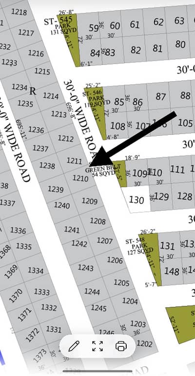 Naya Nazimabad Block - M 120SQ Yd Park Face Plot Available