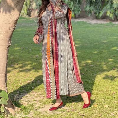 (ALL HIT ARTICALS) Bin Saeed 3pc Printed Lawn  Collection