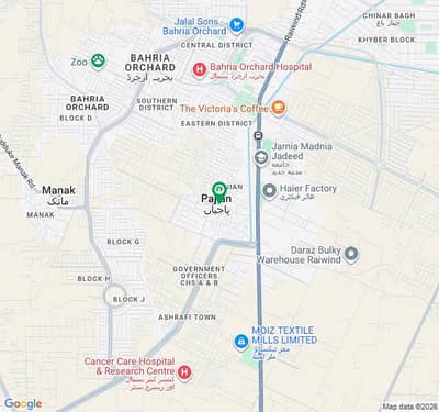 A Block 1 Kanal Plot Available For Sale Near Raiwind Road