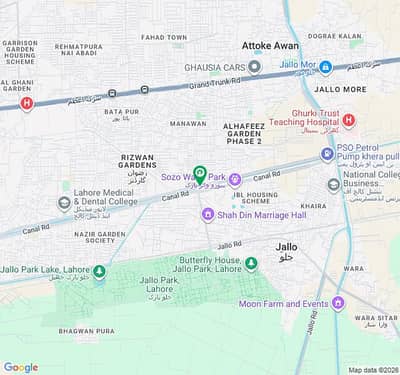 Abpara Housing Society Near Canal Bank Road Eme 21 Marla Plot Available For Sale