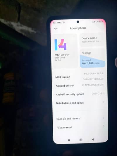 Xiaomi Redmi Note 11 Pro