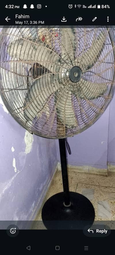 pedestal fan