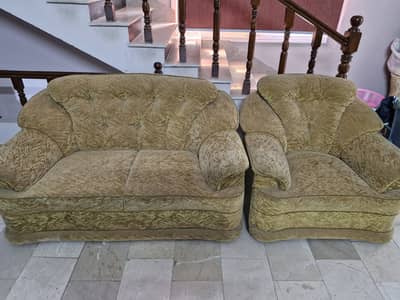 Brown Sofa 7 seater for sale