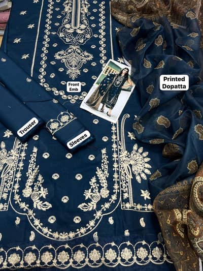 Unstiched Suit for Girls