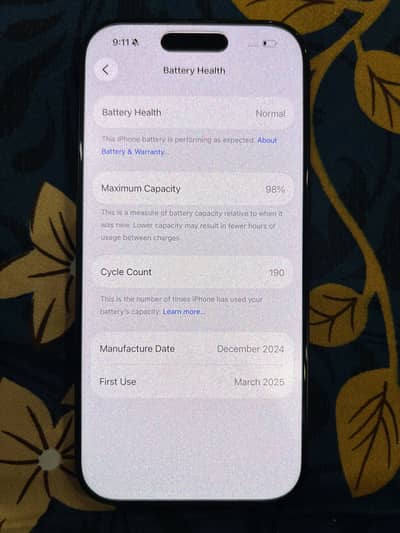 Iphone 16 Pro - PTA approved